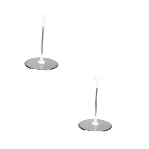 Toyvian 1 Pc Etagere Metallique Porte-Accessoires De Poupée Support De Stand De Poupée Support De Support Réglable Support De