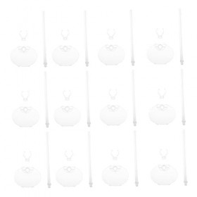 ibasenice 20 Pièces Panier Jouet Mannequin Modèle Stand Poupée Présentoir Figurine Stand Support Transparent en Plastique Béb