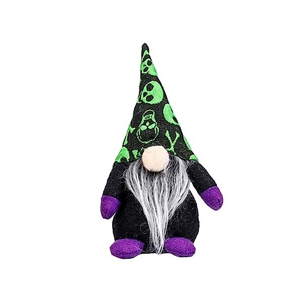 KOMBIUDA 1 Pc Poupée dhalloween Fournitures De Fête dhalloween Ornement Photo Peluches Douces Peluche Rj Noël Poupées Gnome