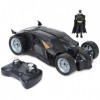 dc comics Spin Master Batman Batmobile avec télécommande Facile à Conduire Compatible avec Les Figurines Batman Jouets pour E