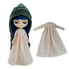 XiDonDon Poupée Vêtements Robe Costume pour Blyth, Ob24, Licca, Azone BJD Poupée Vêtements Jouets Accessoires Cadeaux Light 