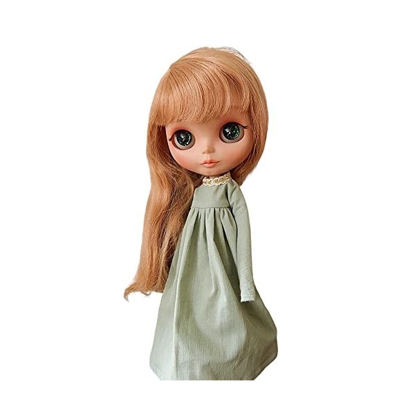 XiDonDon Poupée Vêtements Robe Costume pour Blyth, Ob24, Licca, Azone BJD Poupée Vêtements Jouets Accessoires Cadeaux Light 