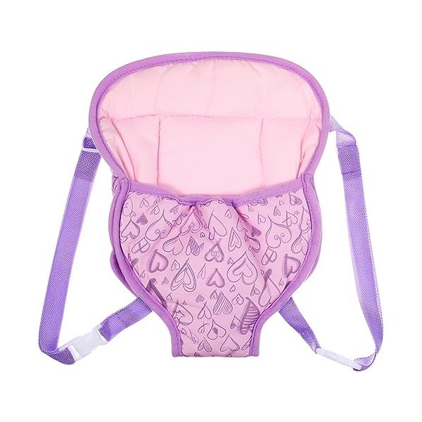 STOBOK Poupée avec Jouets pour Bébés Jouet Porte-bébé Accessoires De Poupée Bébé Porte-bébé Avant pour Poupée Trucs De Poupée