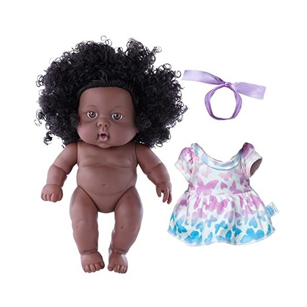 Awful Poupée bébés de Simulation, Poupées pour bébés et Tout-Petits, Bébés Poupée Jouets pour Filles Accompagner Poupée Toddl