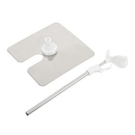 ibasenice Poupée Debout Stand Modèle en Métal Réglable Plateau Supports Réglable Base Action Figure Plateau Poupée Présentoir