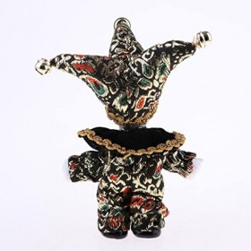 Colcolo 5 Poupée Triangel Poupées Italiennes de Jetons damour pour Les Cadeaux de La Saint-Valentin Noir