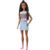 Barbie Big City Big Dreams poupée Malibu, Jouet pour enfant, GXT03