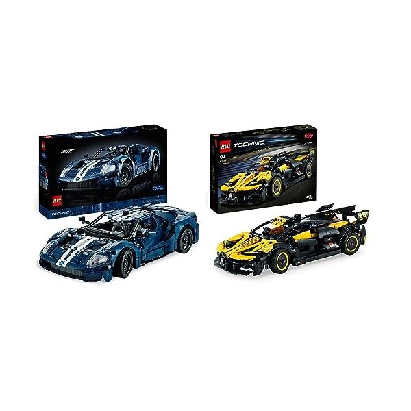 LEGO 42154 Technic Ford GT 2022, Maquette de Voiture pour Adultes à