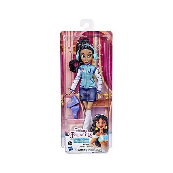 Disney Princesses - Poupee Tendance Comfy Squad Jasmine - 30 cm