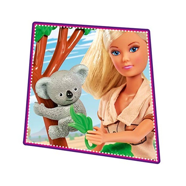 Simba - Steffi Love et Son Koala - Poupée Mannequin 29cm - Tenue dExploratrice - 105733490