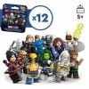 LEGO 71039 Minifigures Marvel Série 2, 1 des 12 Personnages Emblématiques de Disney+ dans Chaque Boîtes Mystère, incluant Wol