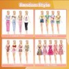 42 ensembles de vêtements et accessoires pour poupées Barbie, vêtements et accessoires inclus robe de mode+ Bikini+Tops+ pant