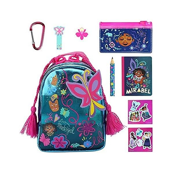 Cefa Toys Real Littles Mini Sac à Dos à Collectionner Charme avec 6 Accessoires de Papeterie, Convient aux Enfants à partir d