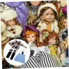 ibasenice 1 Ensemble Tenue De Poupée Bjd Poupée Costume Fille Poupée Vêtements Poupées pour Filles Princesse Tenues pour Fill