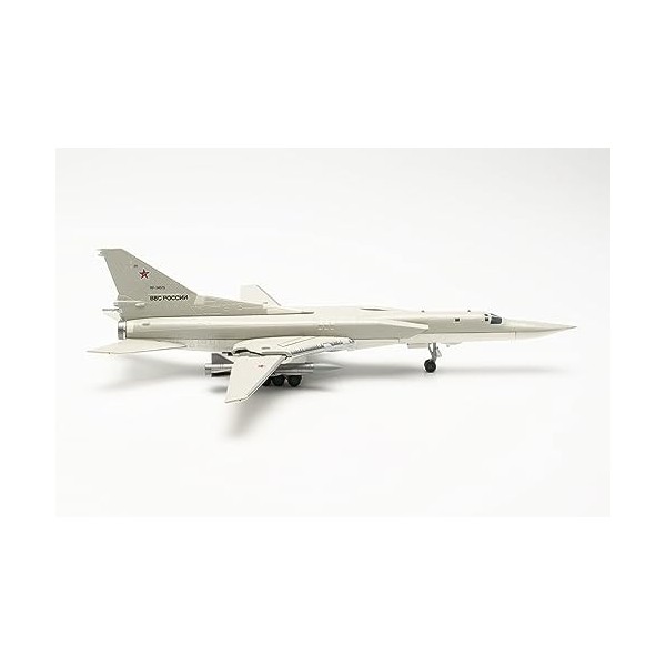 Herpa Maquette Russian Force Tupolev TU-22M3 Backfire, Dyagilevo Air Base – RF-34075/24 Red, echelle 1/200, Model, pièce de C