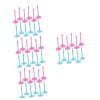 Toyvian 24 Pièces Figurine daction Poupée Stand Support De Stockage De Poupée Support De Poupées Poupée Se Tient Support De 