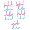 Toyvian 24 Pièces Figurine daction Poupée Stand Support De Stockage De Poupée Support De Poupées Poupée Se Tient Support De 