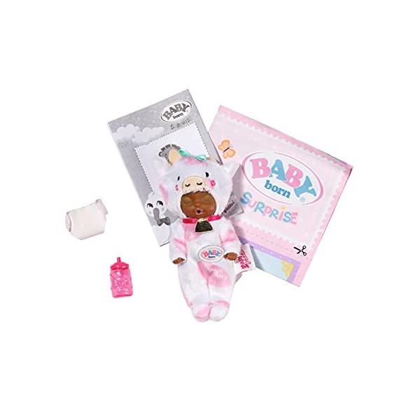 BABY born Surprise Tierbabies - Figurines pour enfants - pour les Petits Mains, Jeu Créatif Suscite l’Empathie et les Aptitud