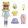 Polly Pocket Ensemble de Jeu Pack de Mode Polly Shimmer Comprend une poupée, Vêtements et accessoires supplémentaires pour le