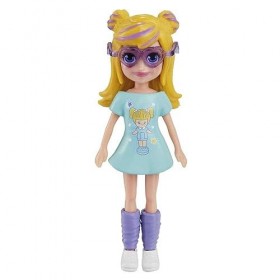 Polly Pocket Ensemble de Jeu Pack de Mode Polly Shimmer Comprend une poupée, Vêtements et accessoires supplémentaires pour le