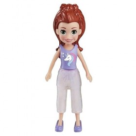 Polly Pocket Ensemble de Jeu de Mode Lilas Shimmer & Shine Comprend une poupée, Vêtements et accessoires supplémentaires pour
