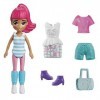 Polly Pocket Ensemble de Jeu Paquet de Mode Margot Shimmer & Shine Comprend une poupée, Vêtements et accessoires supplémentai