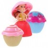 Toyvian 3 Pièces Cupcake Cupcake Mini Jouet Enfants Jouets pour Filles Mini Gobelets en Papier Jouets Éducatifs pour Enfants 