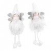 Toyvian 2 Pièces Jolie Adorable Poupée Parure Ustensiles De Noël Accessoires Décor De Noël Ornements Décorer Poupée Jouet Mou