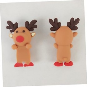 ibasenice 3 Pcs Silicone Poupées Silicone Bébé Poupée 3D Stéréo Wapiti Jouet Bande Dessinée Poupée Téléphone Cas Accessoires 