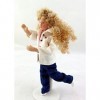 Melody Jane Poupées Miniature People 1:12 Échelle Moderne Porcelaine Lady Femme Mère