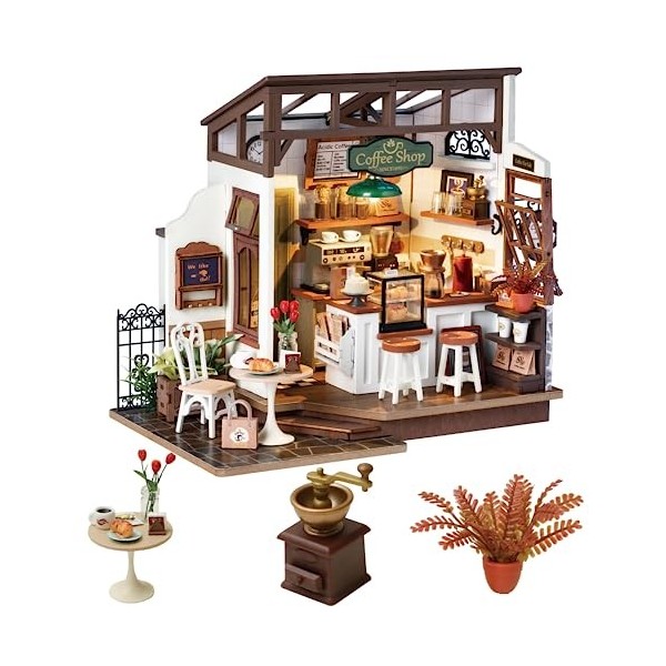 Rolife Maison Miniature Bricolage- Maison de Poupée - Puzzle 3D en Bois - DÉcoration Cadeau Personnalisé DG162 