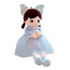 ibeafilly Poupée de Chiffon Fille Bébé Jouet en Peluche Bébé Poupon Poupée Mignon Fille Princesse Poupées Décoration Jouets D