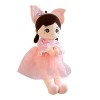 ibeafilly Poupée de Chiffon Fille Bébé Jouet en Peluche Bébé Poupon Poupée Mignon Fille Princesse Poupées Décoration Jouets D