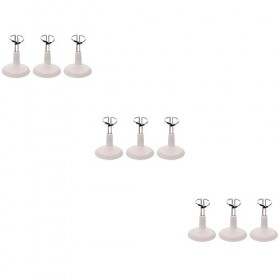 Toyvian 9 Pièces Stand De Poupée Socle De Poupée Présentoir De Poupée Petit Support De Poupée Support De Robe De Poupée Suppo