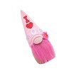 Toyvian 1Pc Poupée sans Visage Chiens en Peluche pour Le Printemps Cadeau en Peluche Poupée GNOME Suédois Yule Poupées Santa 