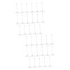 Operitacx 16 Pièces Stand Debout De Poupée Support De Stent pour Poupées Porte-poupée 1 Accessoires pour Figurines à Léchell