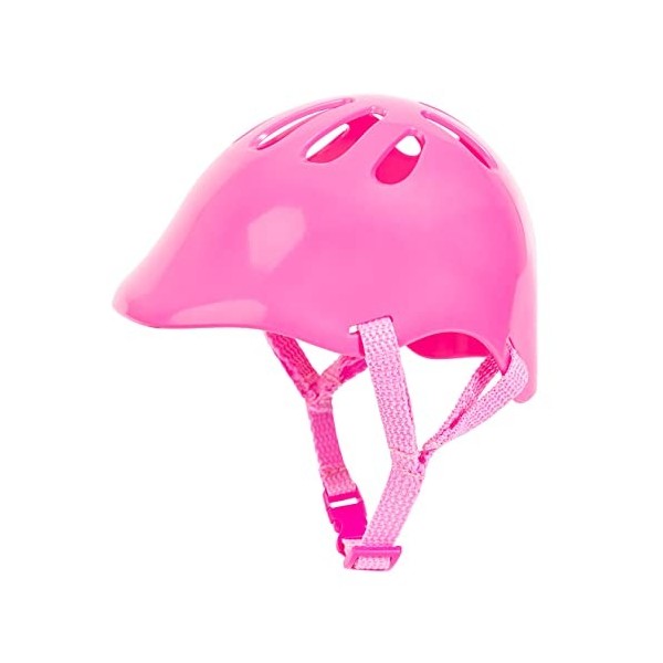 Bayer Design-79603AA Casque de vélo pour poupées, 79603AA, Rose