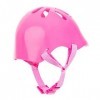 Bayer Design-79603AA Casque de vélo pour poupées, 79603AA, Rose