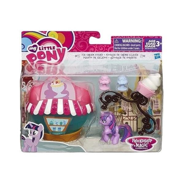 Mon Petit Poney My Little Pony - Le Stand de Glace de Twilight : Collection Les amies c est Magique Poupee
