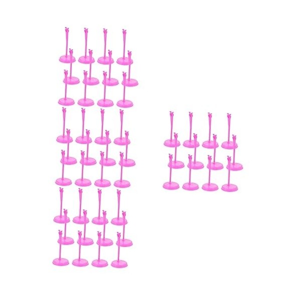 Gadpiparty Support De Poupée 12 Pièces Cm pour Les Détenteurs De Mariage Affichant La Base De La Maison Supports Portables Po
