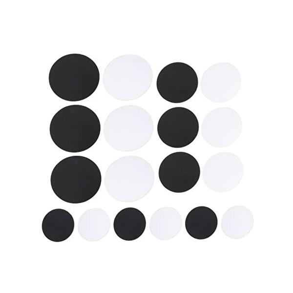 ibasenice 18 Pcs Base dargile Poterie Poupée Modèle Base Poupée Rack Base De Poupée dargile Poupée dargile Affichage Base 