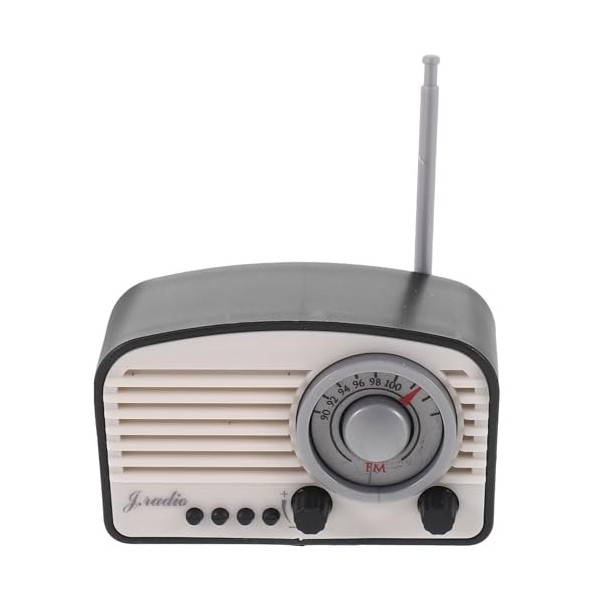 Zerodeko Radio De Maison De Poupée 1Pc Radio Miniature pour Maison De Poupée 1 12 Modèle De Radio en Plastique Meubles Miniat