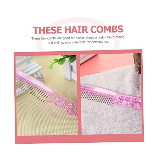 ABOOFAN 8 Pièces Peigne Poupées pour Tout-Petits Perruque De Cheveux Humains Bouclés Jouet Bébé Poupée Brosse De Perruque Syn