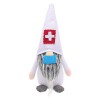 BAIJIE poupée de noël Long Chapeau en Peluche Barbe médecin infirmière décor de noël Bureau sans Visage poupée Ornement Migno