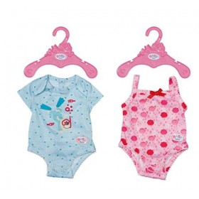 BABY born Holiday Deluxe Ensemble de 2 Bikini poupée de 43 cm - 3 ans & + - Pour les petites mains - Développe lempathie & l
