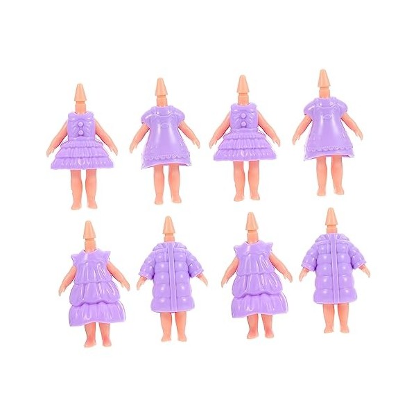 ibasenice 12 Pièces Corps De Poupée Princesse Fille Jouer Jouet Poupée De Corps Féminin Poupée Articulée Mobile Accessoires D