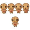 Toyvian Jouets dhalloween 2 Pièces Poupée Vaudou Jouet Poupée en Peluche Jouets dhalloween Poupée Effrayante Presser Poupée
