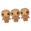 Toyvian Jouets dhalloween 2 Pièces Poupée Vaudou Jouet Poupée en Peluche Jouets dhalloween Poupée Effrayante Presser Poupée