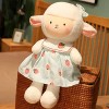 Adorable Petite poupée de Mouton Super Adorable poupée endormie poupée endormie poupée en Tissu Cadeau de poupée dalpaga Pin