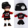 XiDonDon 1/12 BJD vêtements de poupée Haut + Pantalon Ensemble daccessoires de poupée pour OB11, Corps de poupée de 4,3 Pouc